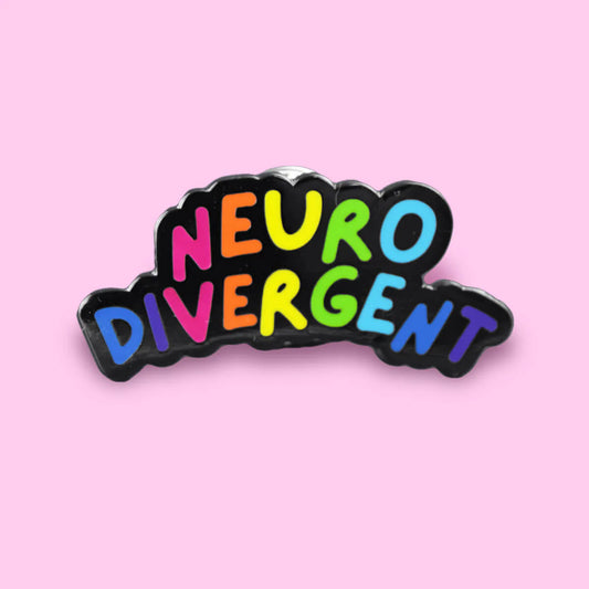 Neurodivergent Enamel Pin