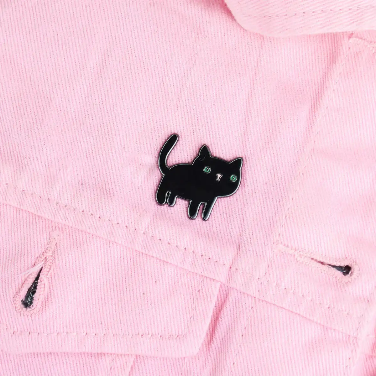 Black Cat Enamel Pin
