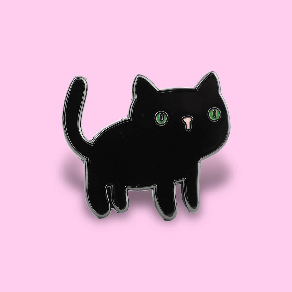 Black Cat Enamel Pin