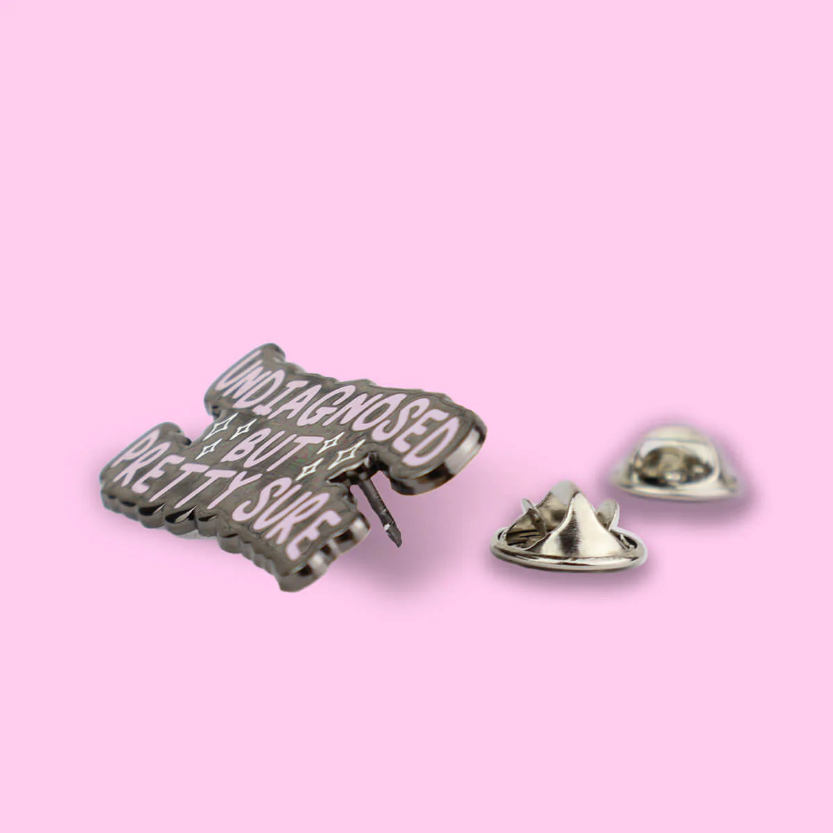 Undiagnosed but Pretty Sure Enamel Pin