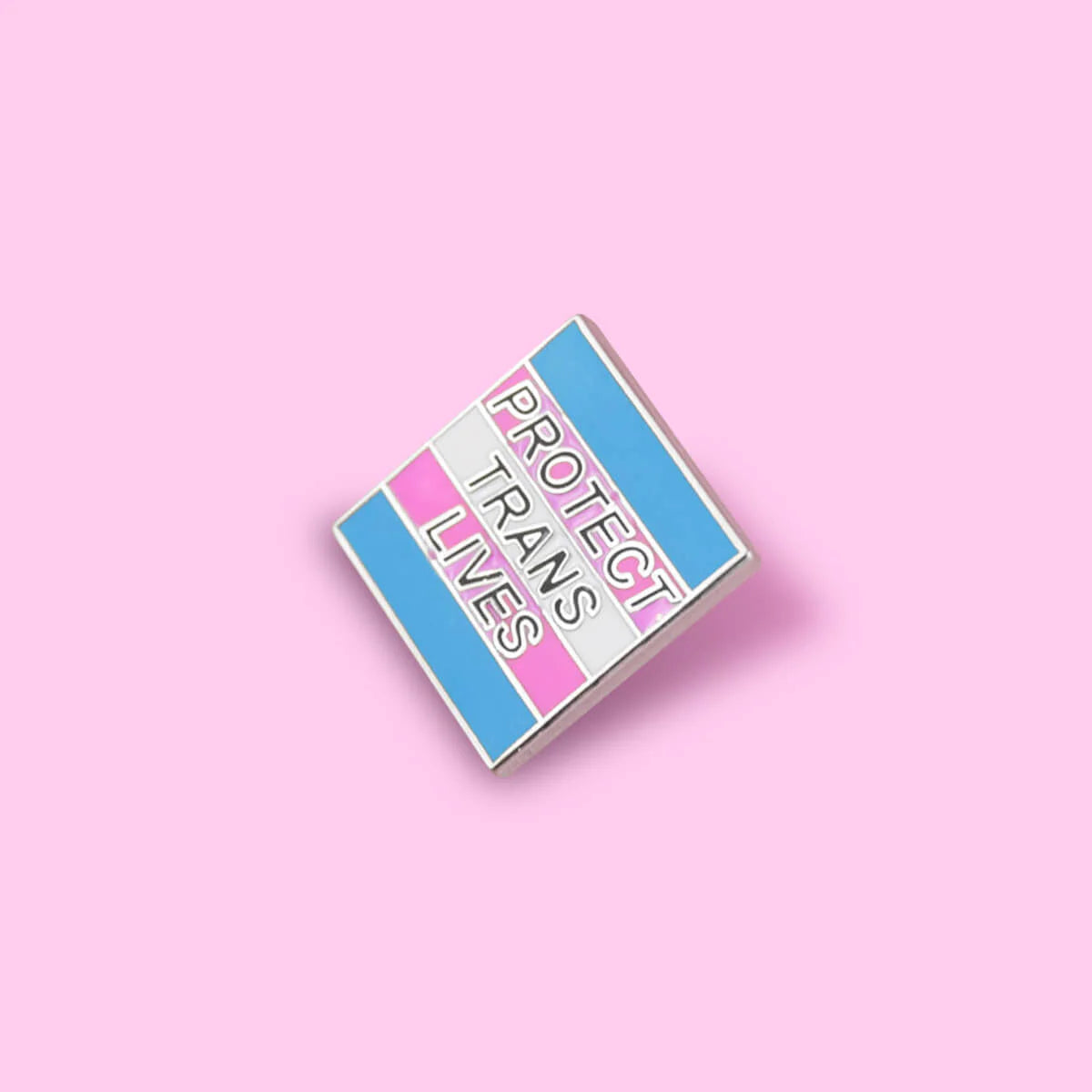 Protect Trans Lives Enamel Pin