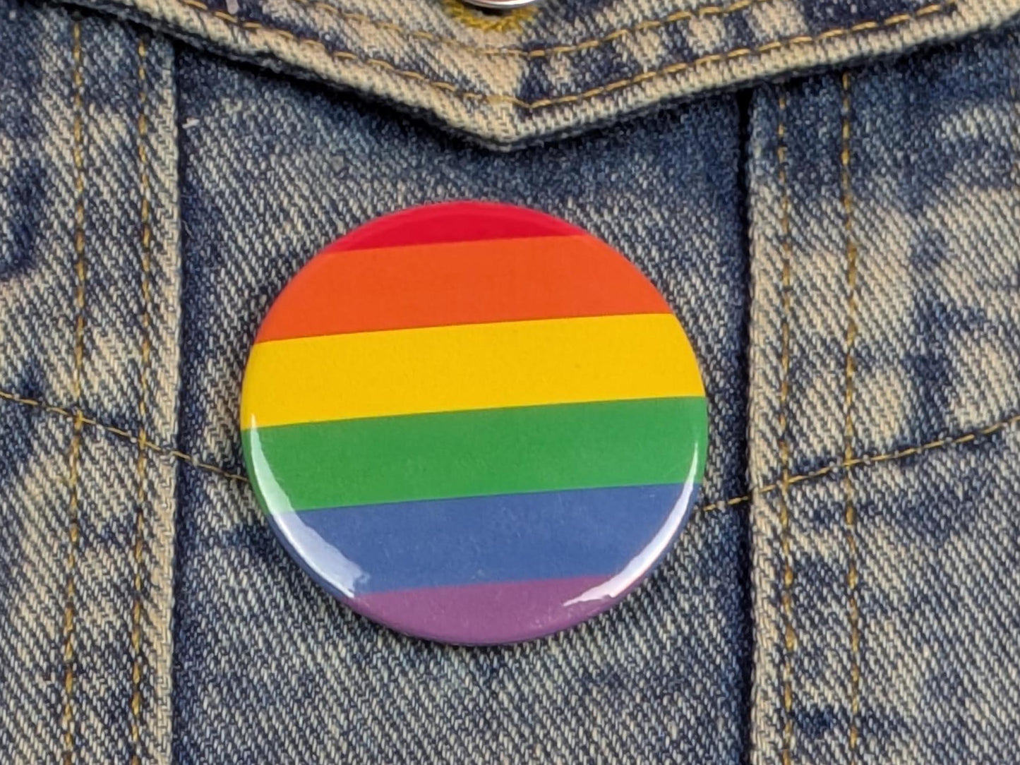 Gay Pride Pin Badge
