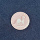 pink unicorn badge