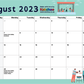 FREE printable 2023 calendar