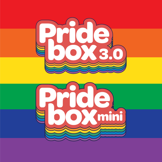 Gay pride gift box, PrideBox 3.0, PrideBox mini