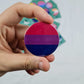 Bisexual flag badge