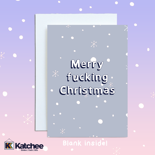 Christmas card - Merry fucking Christmas