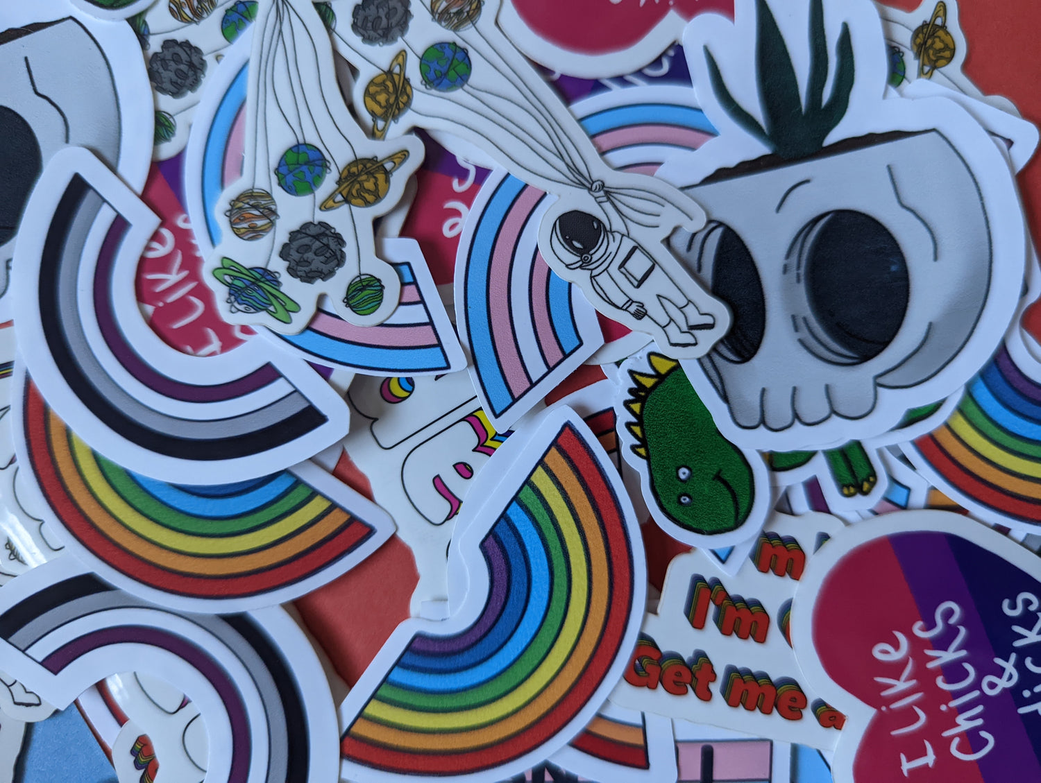 Individual stickers