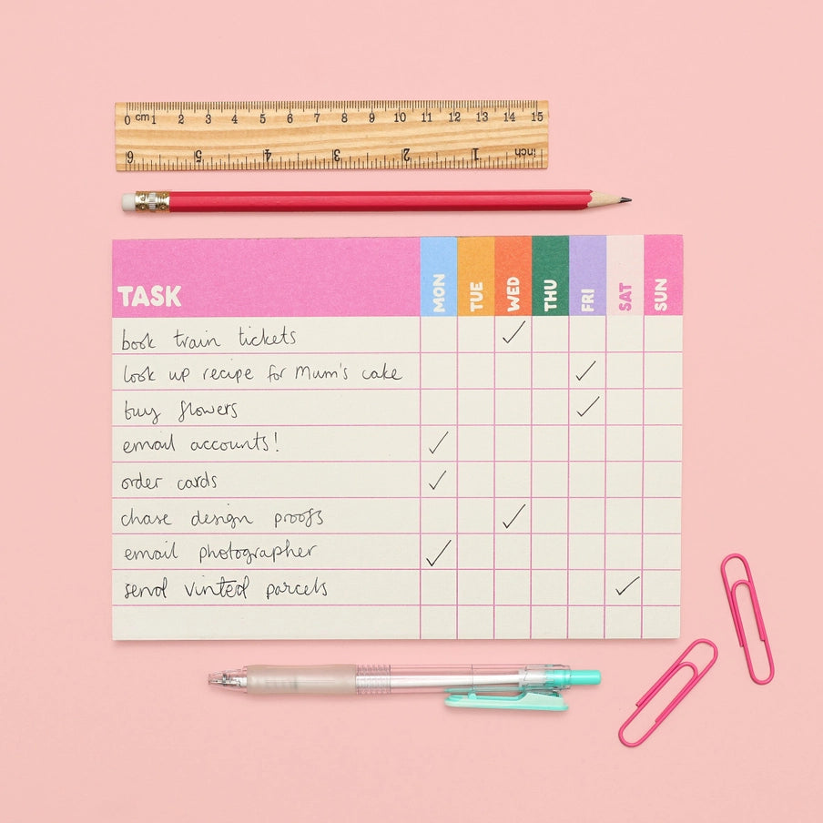 A5 Planner - Weekly Tasks