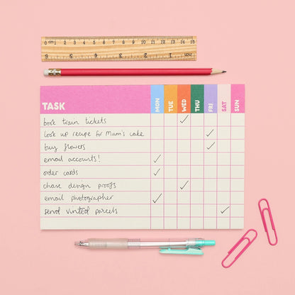A5 Planner - Weekly Tasks