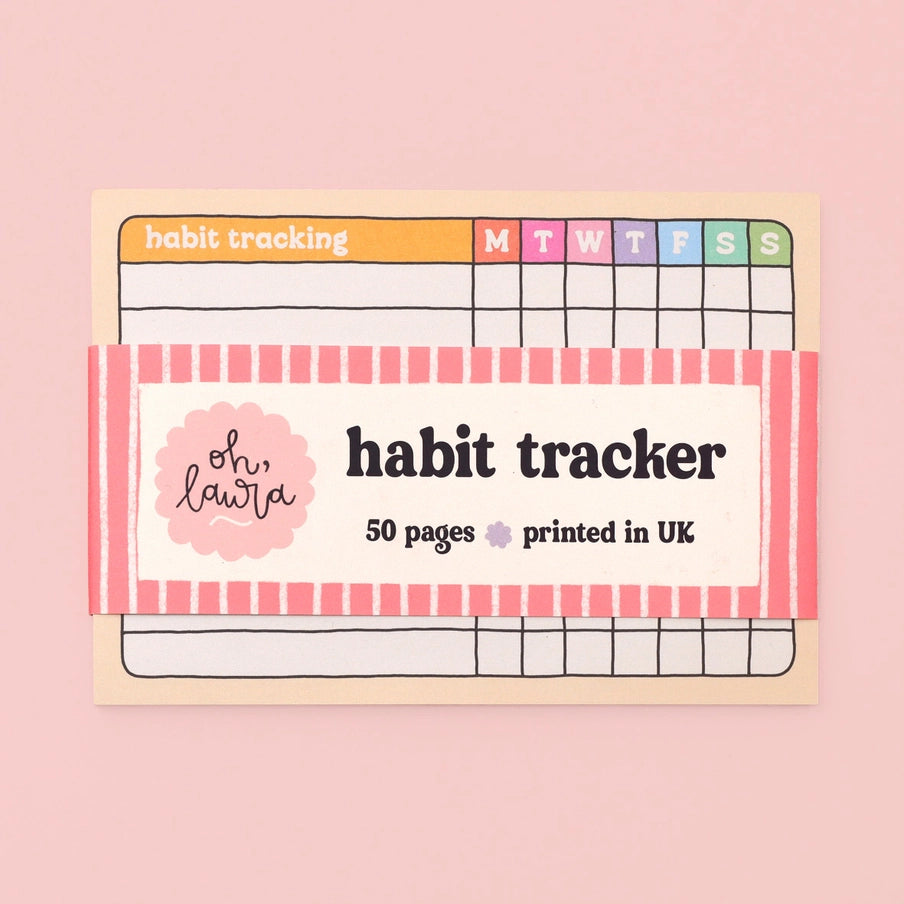 A6 Habit Tracker Notepad