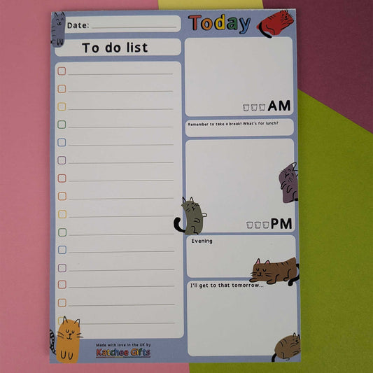 Cats themed daily planner - NEW!