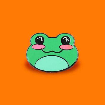 Cute Frog Enamel Pin