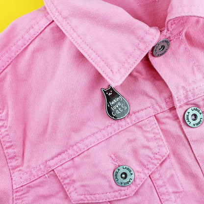 I Fucking Love Cats Enamel Pin