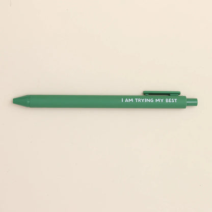 Ballpoint Pen - I Am Trying My Best - Regular