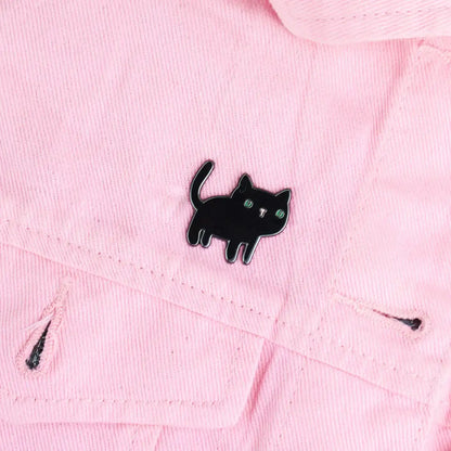 Black Cat Enamel Pin