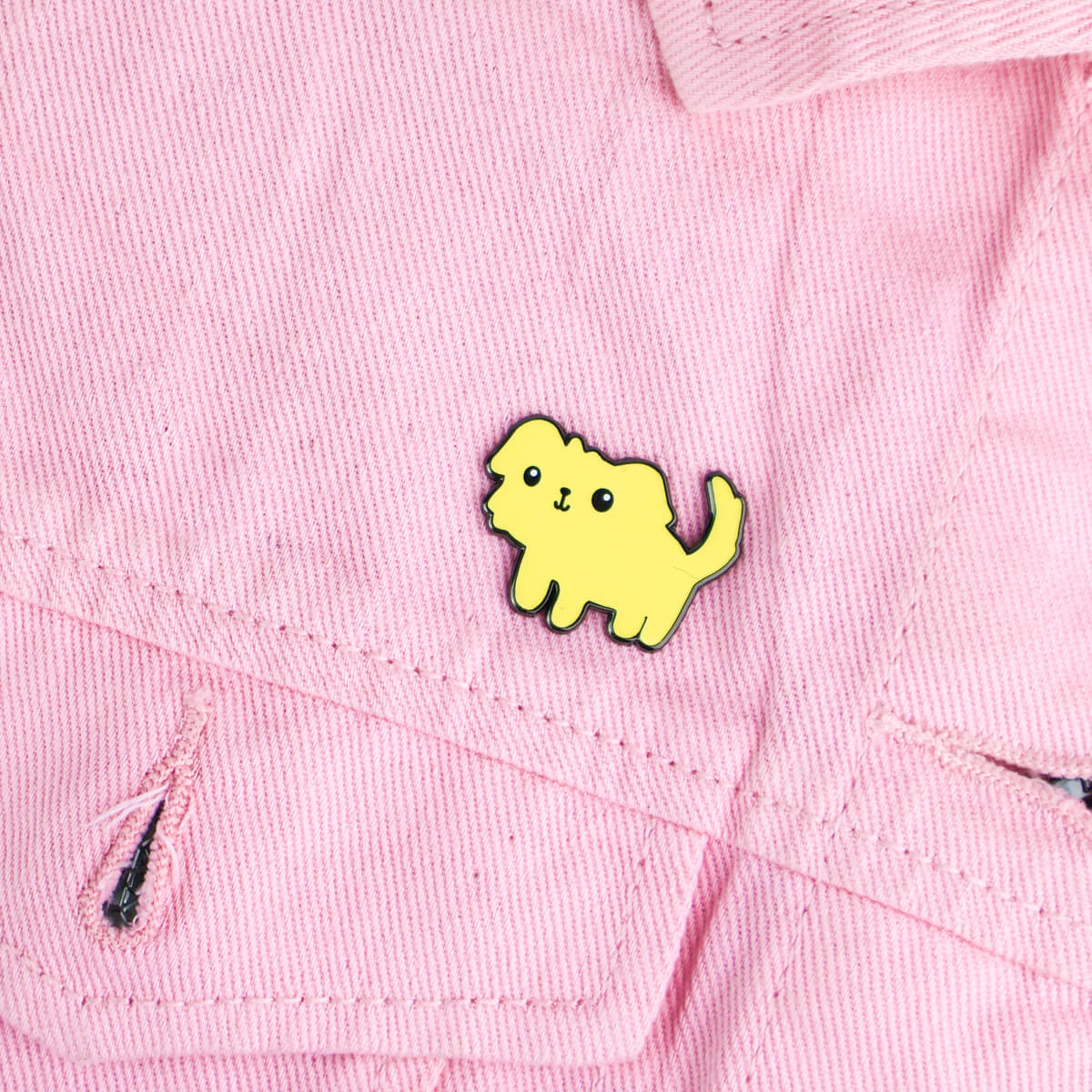 Golden Retriever Enamel Pin