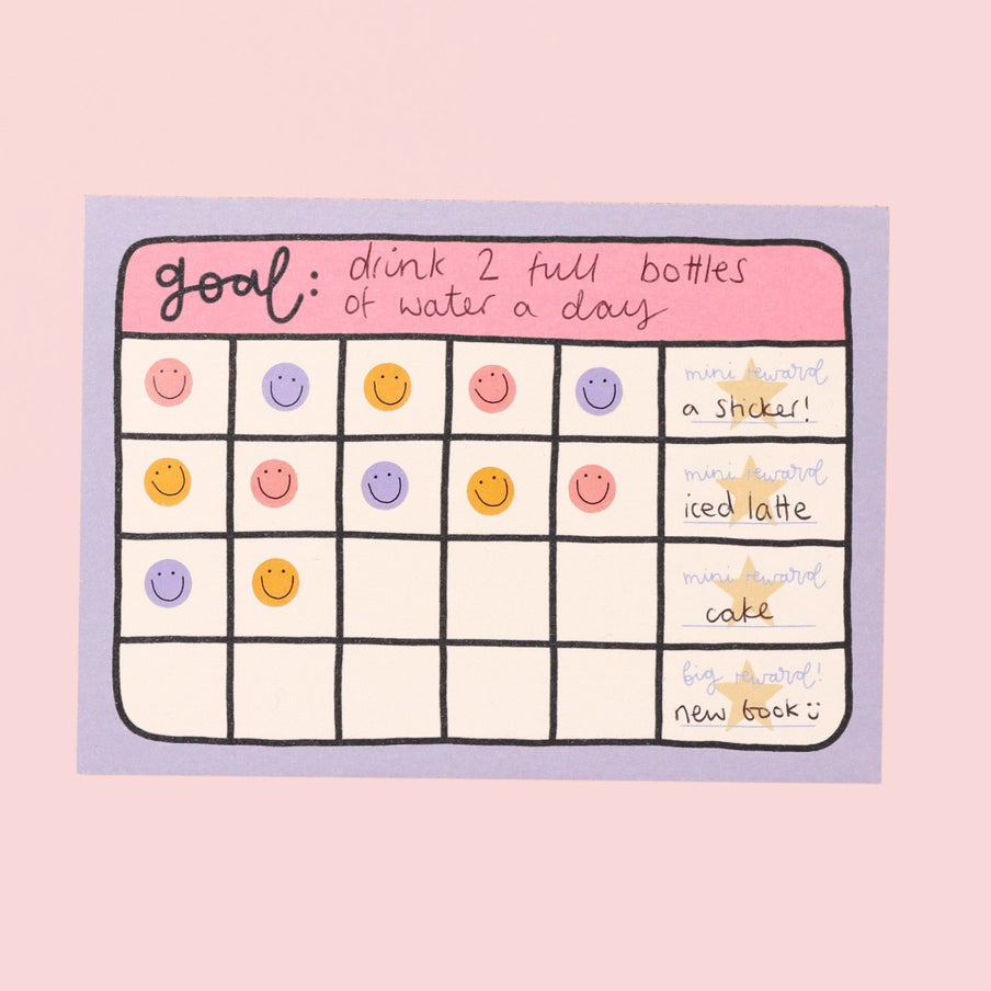 A6 Reward Chart with Sticker Sheets