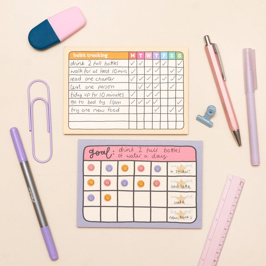 A6 Reward Chart with Sticker Sheets