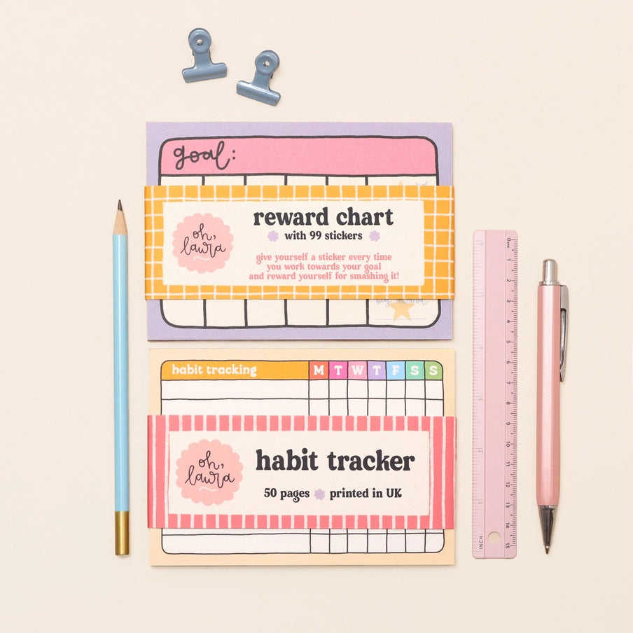 A6 Reward Chart with Sticker Sheets