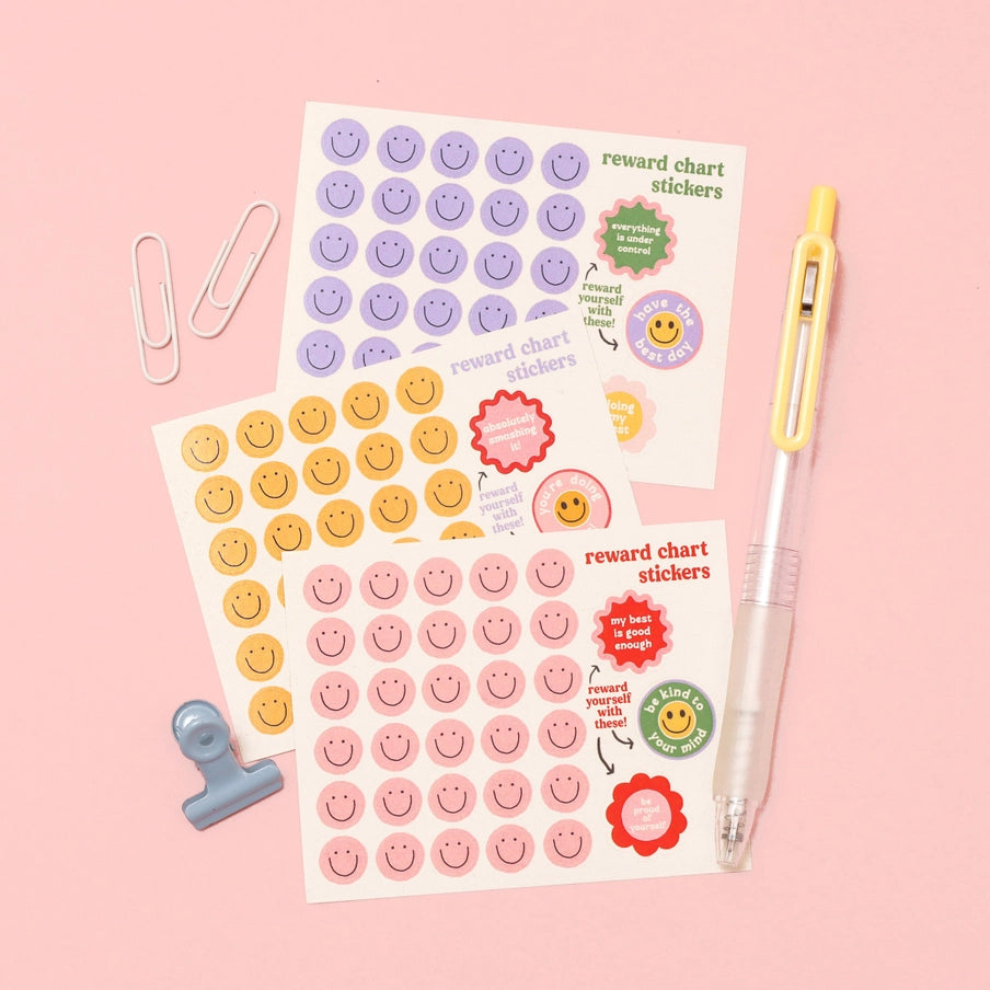 A6 Reward Chart with Sticker Sheets