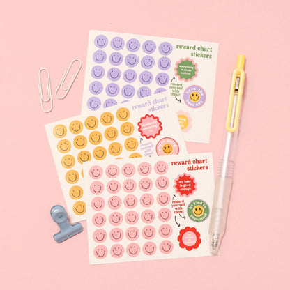 A6 Reward Chart with Sticker Sheets