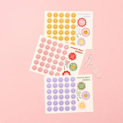 A6 Reward Chart with Sticker Sheets