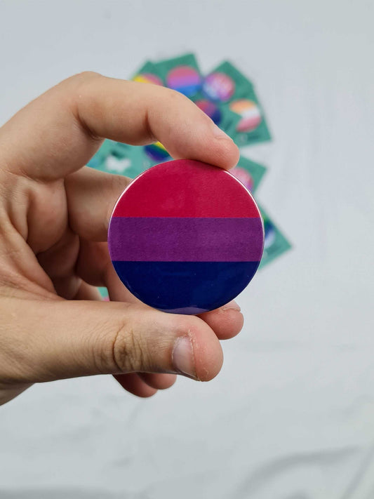 Bisexual flag badge