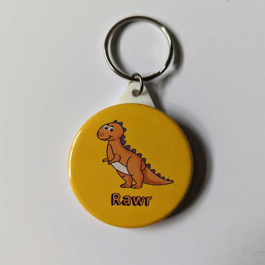 Dinosaur keychain