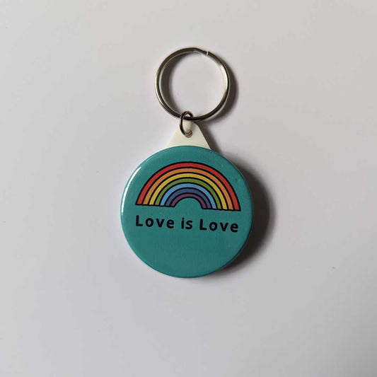 love is love keychain