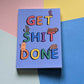 Get stuff done cats themed notebook