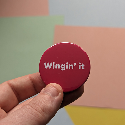 Wingin' it badge